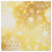 黄金の雪片 ファブリック (見本)