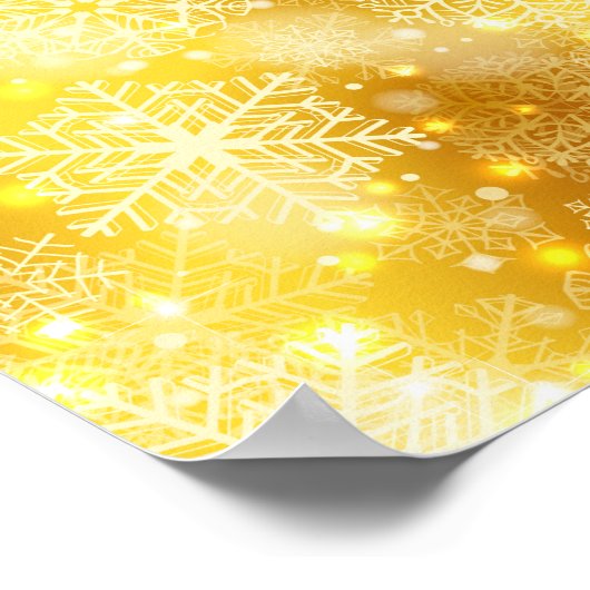 黄金の雪片 ポスター (角)
