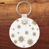 黄金の雪 キーホルダー (正面)