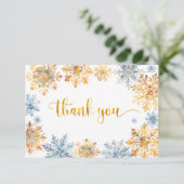 黄金の雪 サンキューカード (スタンド正面)