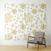 黄金の雪 タペストリー (インサイチュ(横))