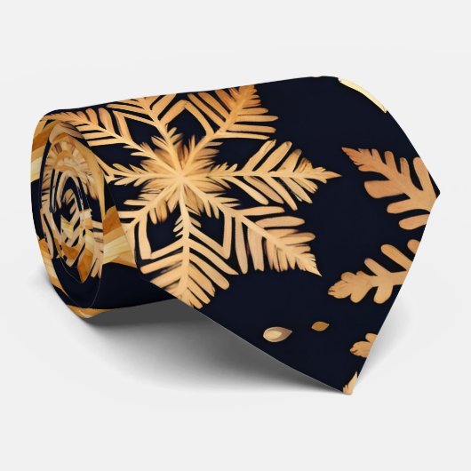 黄金の雪 ネクタイ (ロール)