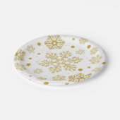 黄金の雪 ペーパープレート (アングル)