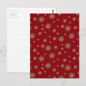 黄金の雪 ポストカード (正面/裏面)