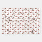 黄金の雪 ラッピングペーパーシート (正面3)