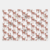 黄金の雪 ラッピングペーパーシート (正面2)