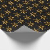 黄金の雪 ラッピングペーパー (角)