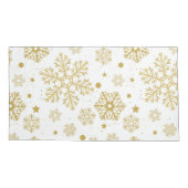 黄金の雪 枕カバー (裏面-左)