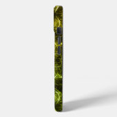 黄金の電気プラズマフラクタルアート Case-Mate iPhoneケース (裏面 / 左)