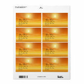 黄金の霞 ラベル (フルシート)