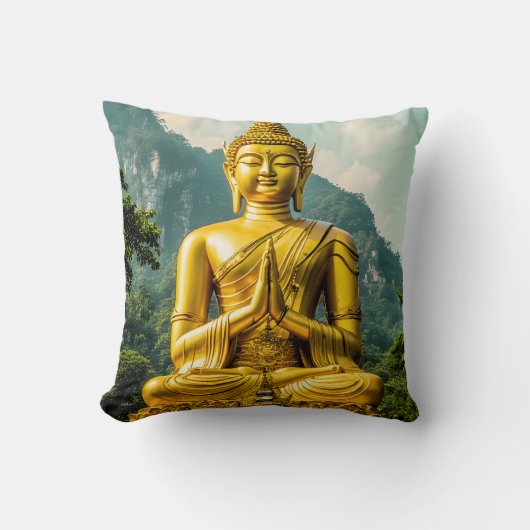 黄金の静寂 クッション (正面)