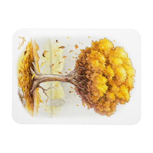 黄金の静寂 マグネット (横)