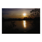 黄金の静寂:夕焼けの抱擁 ポスター (正面)