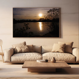 黄金の静寂：夕焼けの抱擁 ポスター