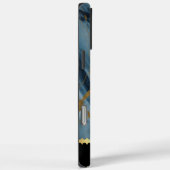 黄金の静脈を持つ青い大理石 Case-Mate iPhoneケース (裏面 / 右)