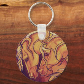 黄金の馬 キーホルダー (正面)