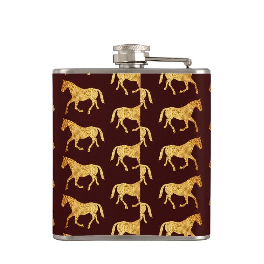 黄金の馬 フラスク (裏面)