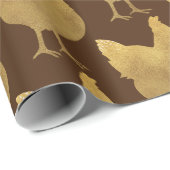 黄金の鶏 ラッピングペーパー (ロールコーナー)