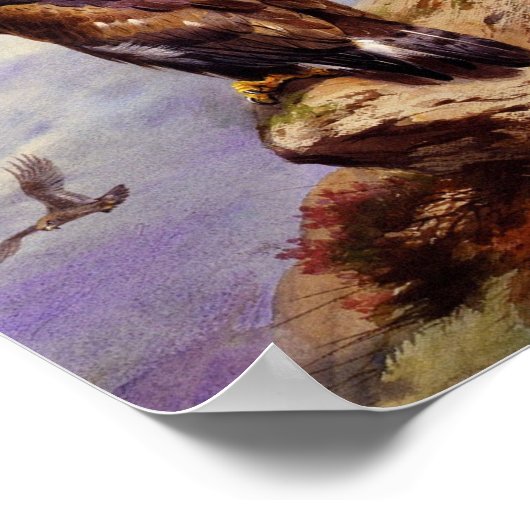 黄金の鷲 ポスター (角)