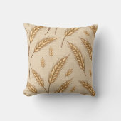 黄金の麦の収穫 クッション (正面)