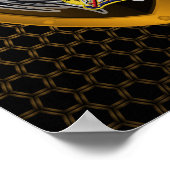 黄金の"栄光に登る"第10山師団 ポスター (角)