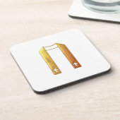 黄金の"3-D"典礼性収縮 コースター (左側)