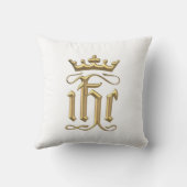 黄金の「3-D」 IHC王冠 クッション (裏面)