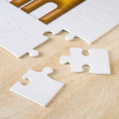 黄金の「3D」大聖堂2 ジグソーパズル (側面)