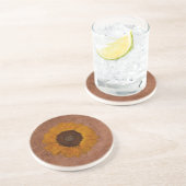 黄金アート青銅製ひまわり コースター (側面)