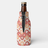 黄金イカット幾何学模様 ボトルクーラー (ボトル裏面)