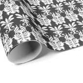 黄金エレガントのアールデコでファンのモチーフ。 ラッピングペーパー (ロールコーナー)