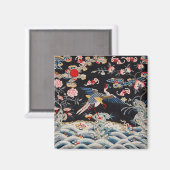 黄金キジ&クイン王朝/インペリアル中国 マグネット (正面/裏面)