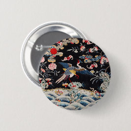 黄金キジ&クイン王朝/インペリアル中国 缶バッジ