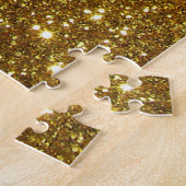 黄金グランジの高解像度ラスターイラストレーション ジグソーパズル (側面)