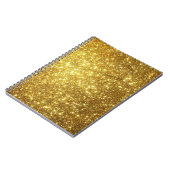 黄金グランジの高解像度ラスターイラストレーション ノートブック (左側)