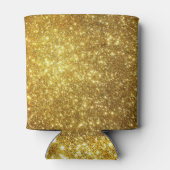 黄金グランジの高解像度ラスターイラストレーション 缶クーラー (裏面)