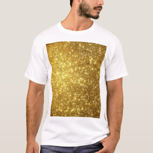 黄金グランジの高解像度ラスターイラストレーション Tシャツ