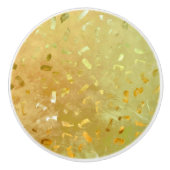 黄金ゴールドグリッター セラミックノブ (正面)