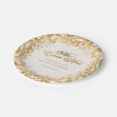 黄金ゴールドフローラキンセアニェラ ペーパープレート (アングル)