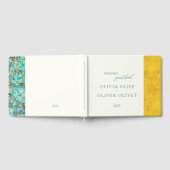 黄金ゴールド結婚ズ ゲストブック (全面)