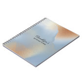 黄金テクスチャ ノートブック (左側)