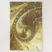 黄金フラクタルパズル ジグソーパズル (縦)