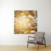 黄金モザイク輝く：ガラス効果。 タペストリー (インサイチュ(横))