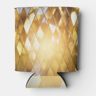 黄金モザイク輝く：ガラス効果。 缶クーラー