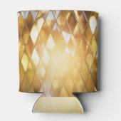 黄金モザイク輝く：ガラス効果。 缶クーラー (裏面)