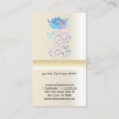 黄金モダンホロハス 名刺 (裏面)