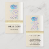 黄金モダンホロハス 名刺 (正面/裏面)