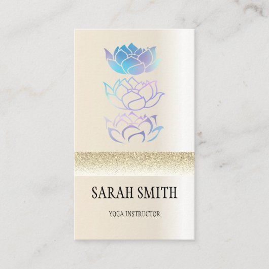 黄金モダンホロハス 名刺 (正面)