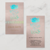 黄金モダンホロハス 名刺 (正面/裏面)