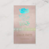 黄金モダンホロハス 名刺 (正面)